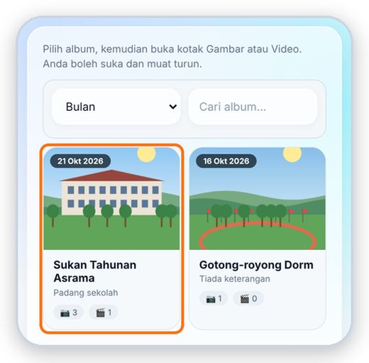 Buka album