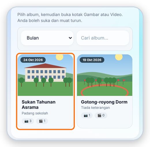 Buka album